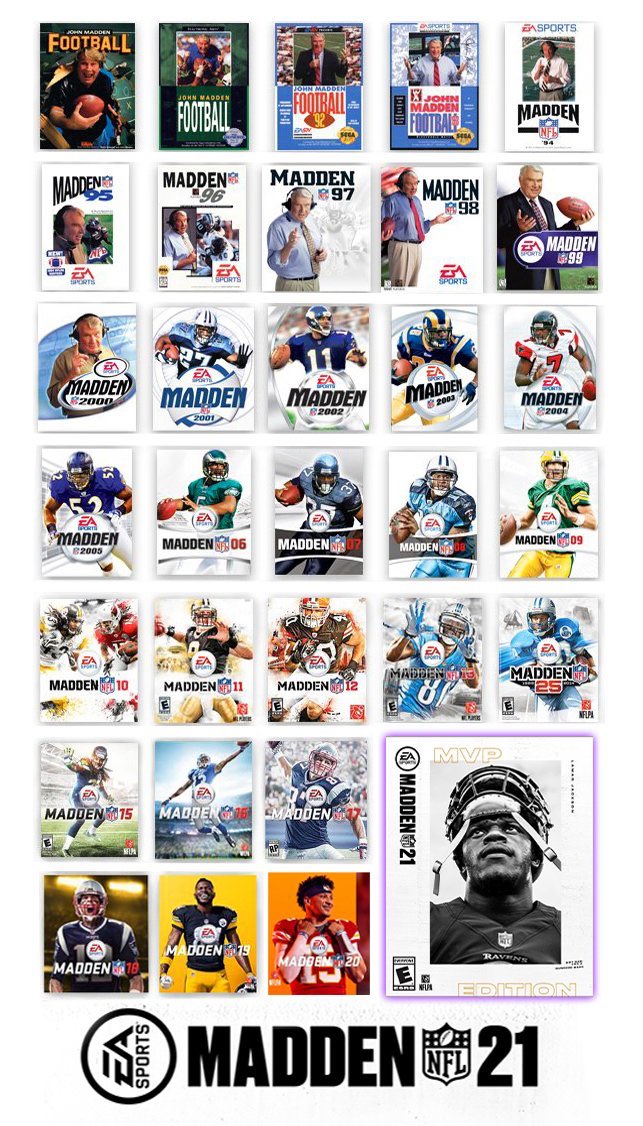 every madden cover