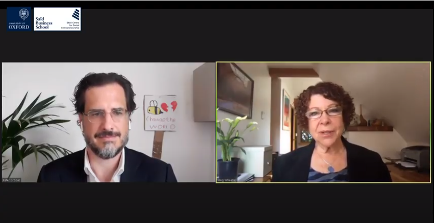 SICIHarvard's tweet image. "The only way you develop trust is by your actions...We don't build trust, we create trust by people witnessing what we are doing on behalf of the issue." @warriors_human, keynote speaker for @mapthesystem @SkollCentre, on systemic change.  #MaptheSystem