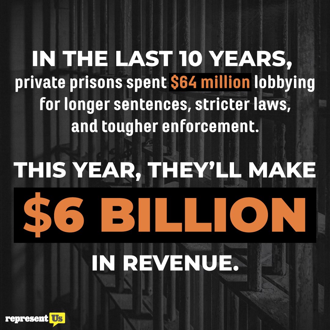 Finally, there’s a #nonpartisan movement tackling the underlying corruption responsible for our broken criminal justice system. Grateful to have directed and produced the film for @RepresentUs, at represent.us/justicenow