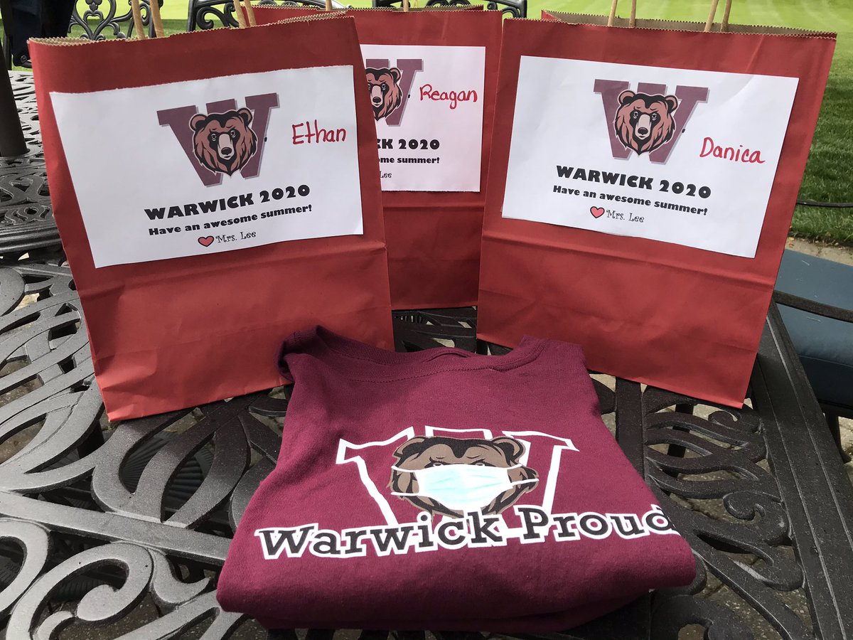 Always so hard to say goodbye, and especially hard when we haven’t had enough time together! I was so happy to see so many of my favorite 3rd graders on our last day! It was wonderful to make special home visits! My own mother even got in on it as my driver! <a href="/CBWarwickElem/">Warwick Elementary School CBSD</a>