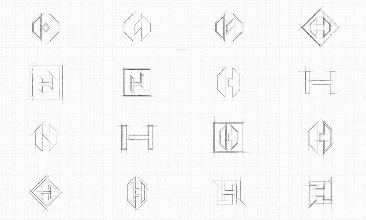 7/ Now David had everything he needed to start iterating on my personal brand. Here were some of the initial mockups that didn’t make it to the final round: https://portdesigncompany.com/held-brand-identity