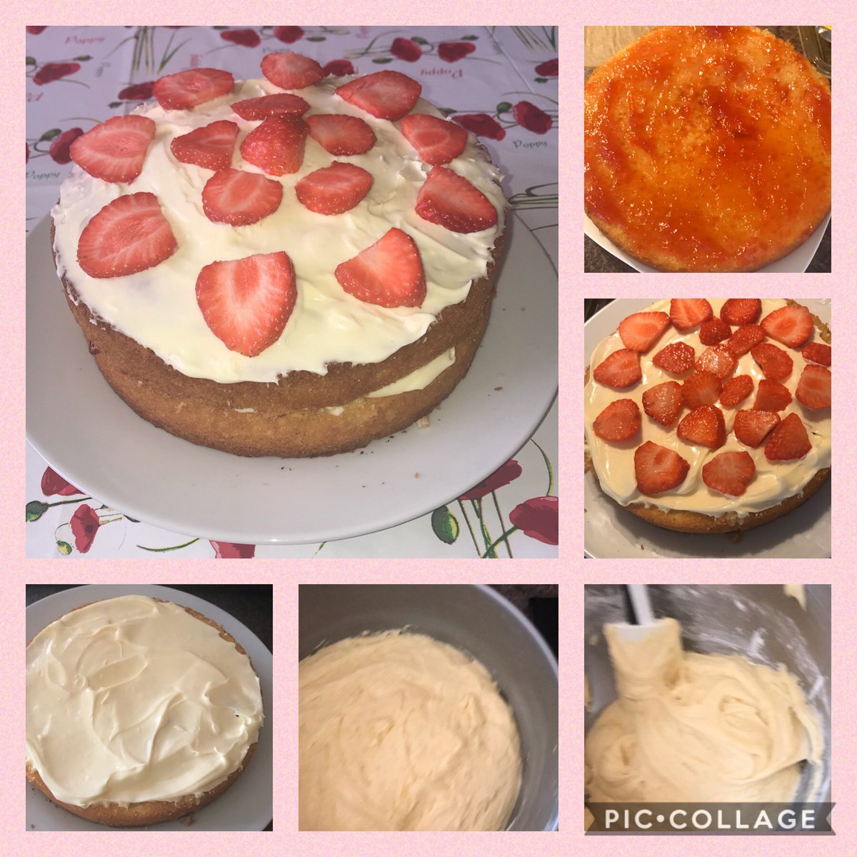 MrsKarims's tweet photo. My baking for this week- classic Victoria Sponge. It’s almost a shame that I can’t enter the #AdamsdownBakeoff this week. I even got 8/10 from Mr Karim and he has had some good cake it his time 😍💖 @Miss_E_A_Knight @AdamsdownPrm #MaryBerry #classicbake #AimHigh https://t.co/NUvmofhXcc