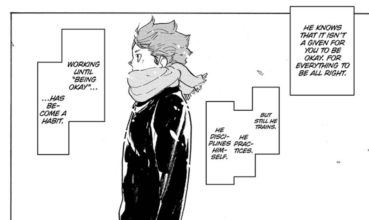 The reason I loathe the Hinata is soft baby concept is that it's a misunderstanding of his character, and it comes from this misguided idea that being positive and caring are traits only out of innocence and naivete

But it's so far from the truth, this panel beautifully shows it 