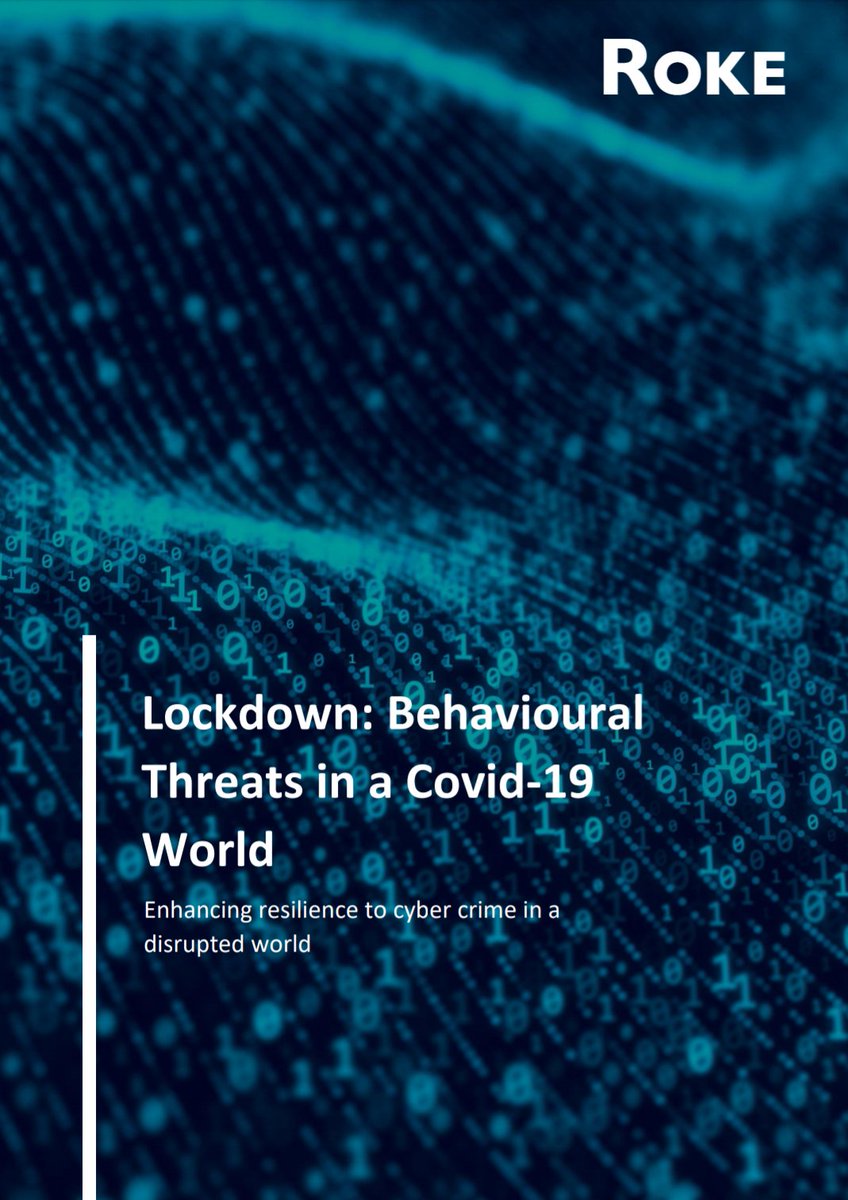 Excited with the launch of Roke's shiny new website! Includes my ramblings on behavioural security in a Covid-19 world. 🔒 roke.co.uk/insights/lockd…