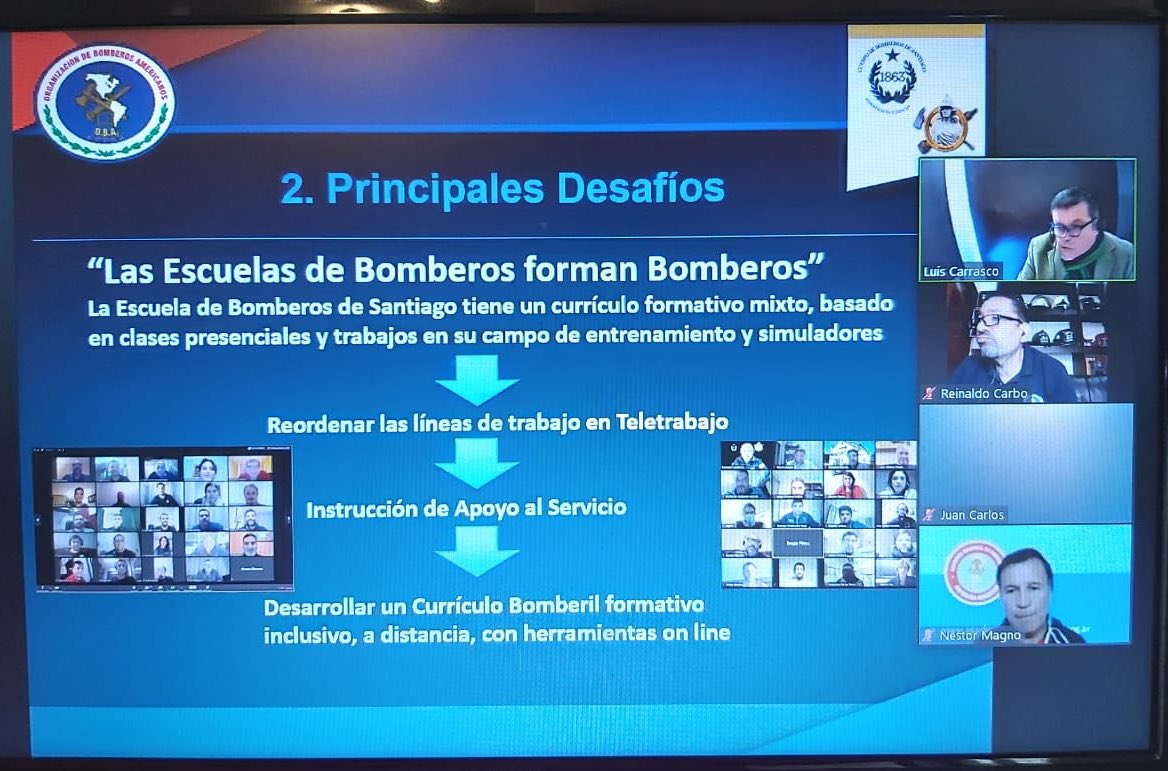 Cuerpo de Bomberos de Santiago tweet media