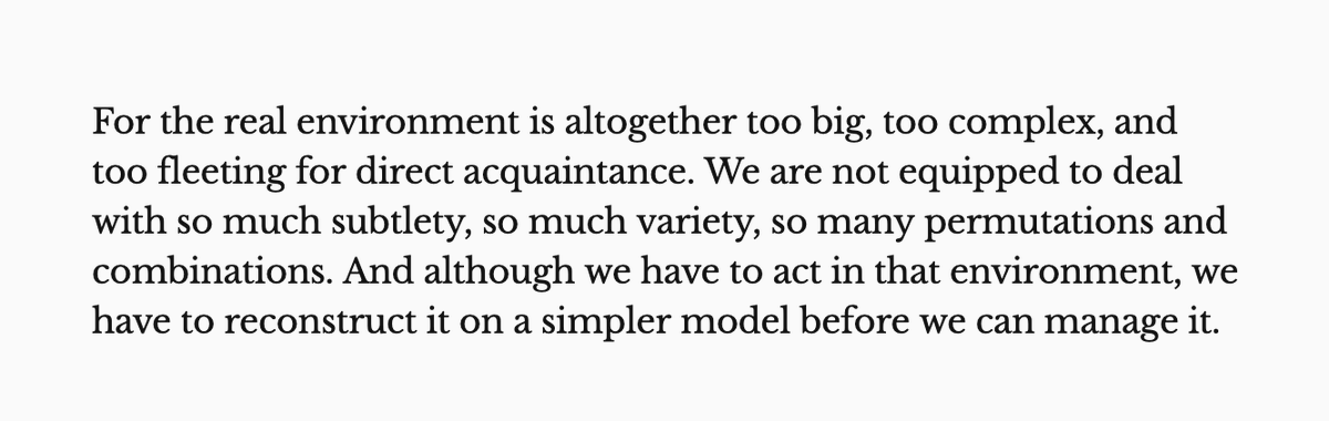 microjudgments's tweet photo. Walter Lippmann
Public Opinion 
(1922, p.16) https://t.co/0P2vGSDd7g