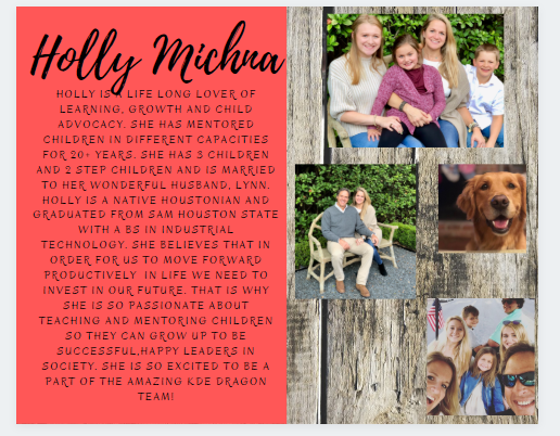 KDEdragons's tweet photo. Mrs. Michna is not new to our community, but she has a new position next year. We are thrilled to welcome her to the 3rd-grade team! #KDEPride #DragonStrong https://t.co/R8fs6YU039