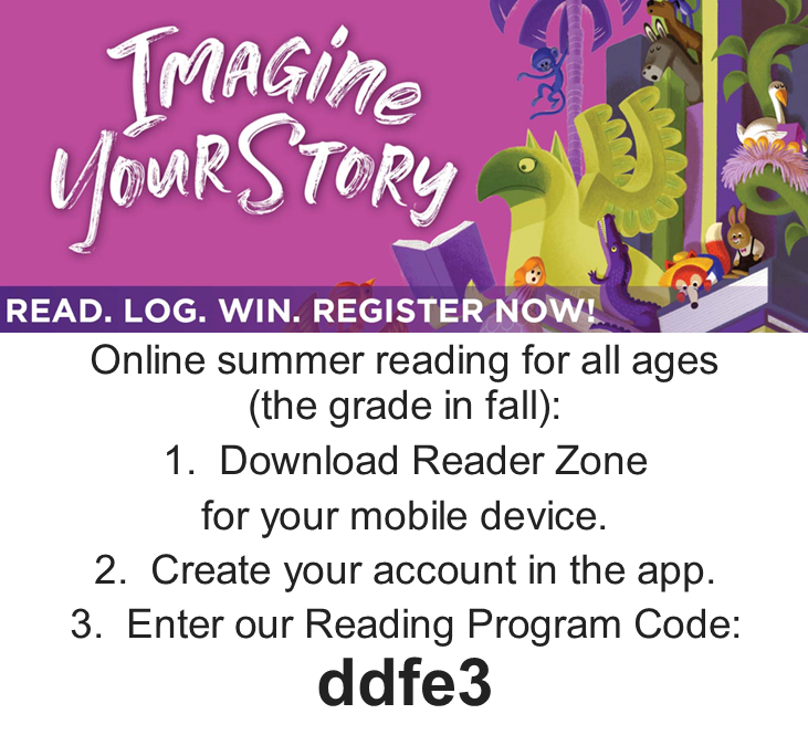 AshlandPubLibNE's tweet photo. #Ashlandsummerreading Hey Ashland, NE Sign up and record minutes today! https://t.co/SZMv5ejSmh