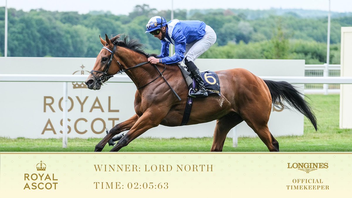 RACE 4: THE PRINCE OF WALES'S STAKES

Winner: Lord North

Jockey: James Doyle

Trainer: John Gosden

#RoyalAscot <a href="/Longines/">Longines Watch Co.</a>