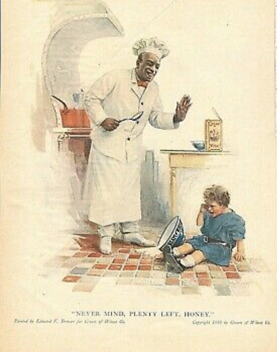 Cream of Wheat’s Rastus is a house ni**a, BTW.