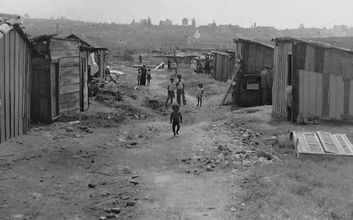 spinfoco's tweet image. Favela que havia onde hoje está o Parque do Ibirapuera em 1950. #sp #spinfoco #saopaulo #ibirapuera
