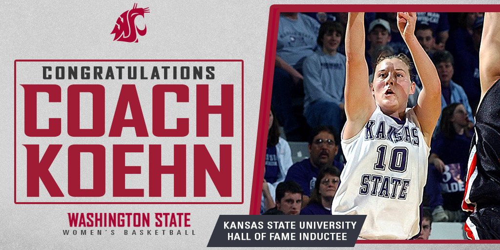 WSU Cougar Women's ๐ (@wsucougarwbb) on Twitter photo Congrats to our Associate Head Coach <a href="/LaurieKoehn/">Laurie Koehn</a> on being selected to the Kansas State Athletics Hall of Fame!
Coach Koehn holds the Big-12 record for most career 3-Pointers Made with 392, which was the all-time NCAA record until last season!
#GoCougs | #CougsVsEverybody Congrats to our Associate Head Coach <a href="/LaurieKoehn/">Laurie Koehn</a> on being selected to the Kansas State Athletics Hall of Fame!
Coach Koehn holds the Big-12 record for most career 3-Pointers Made with 392, which was the all-time NCAA record until last season!
#GoCougs | #CougsVsEverybody