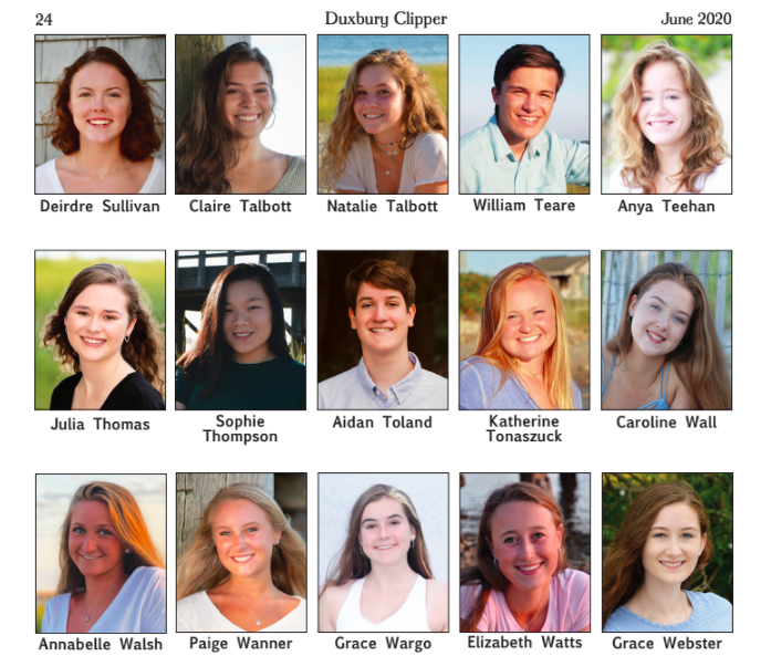 duxburyclipper's tweet photo. Check out the Clipper's Graduation Supplement here: https://t.co/DHs3iWfacZ https://t.co/ejQrCDxWIb