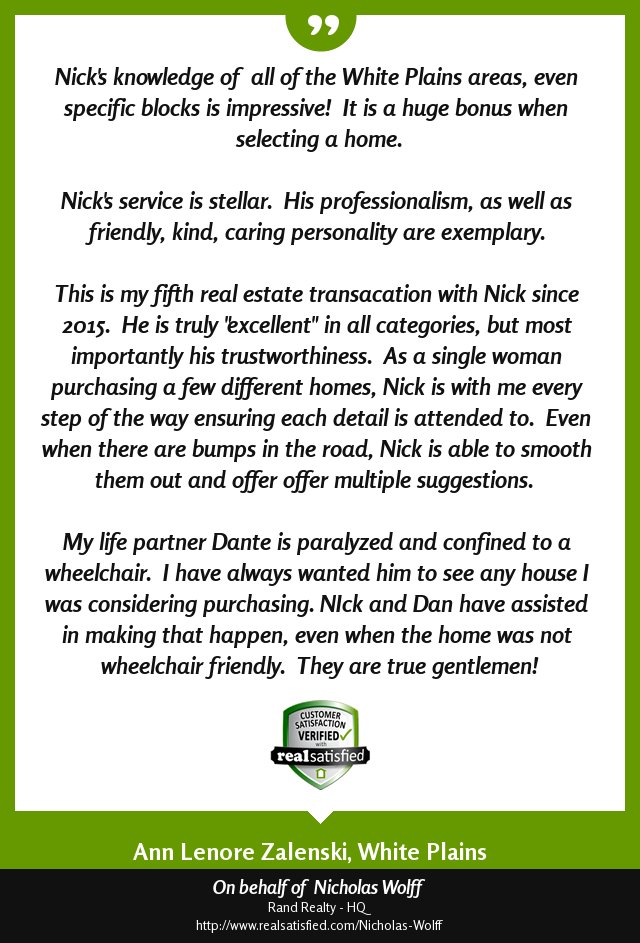 nick wolff (@rednwolff) on Twitter photo This client testimonial simply made my day. realsatisfied.com/Nicholas-Wolff via <a href="/realsatisfied/">RealSatisfied</a> This client testimonial simply made my day. realsatisfied.com/Nicholas-Wolff via <a href="/realsatisfied/">RealSatisfied</a>