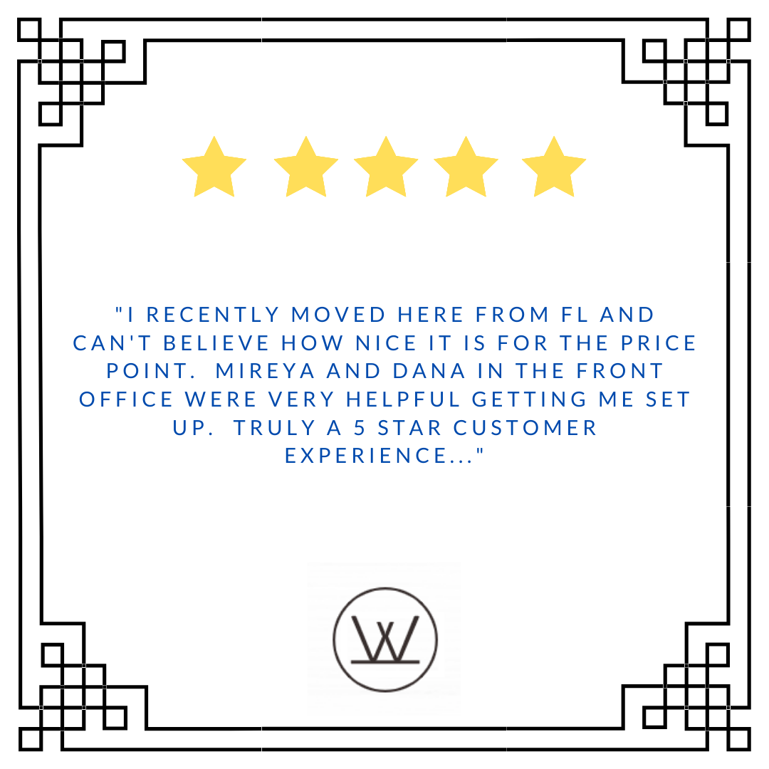 WellsJunction's tweet image. We appreciate when current and former residents leave us feedback! Thank you so much for this awesome 5 star review! 🤩