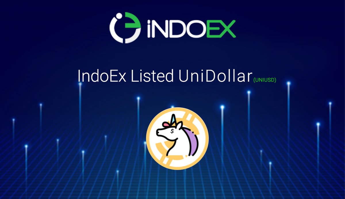 Indoex_LTD's tweet photo. IndoEx lists UNIDOLLAR (UNIUSD)
link: https://t.co/adFRc17wIK
Follow us on : https://t.co/7Po3C2wdfr
@UniDollarToken @coingecko @CoinMarketCap https://t.co/U72uh5hPEZ