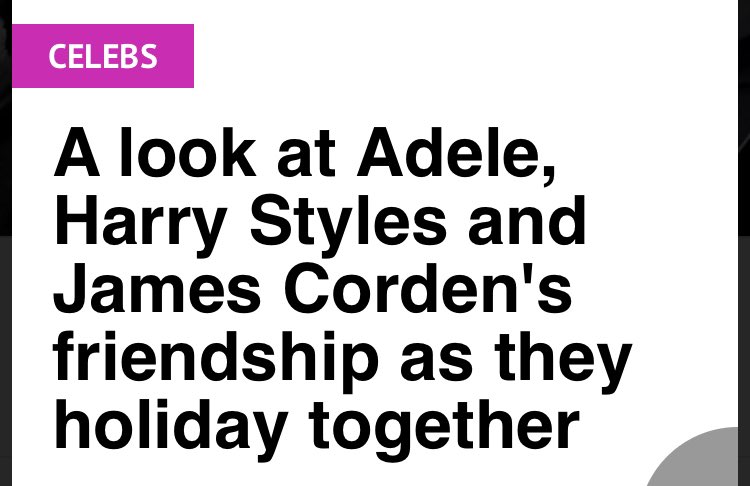 there are ZERO pictures of this iconic friendship but.... ADELE