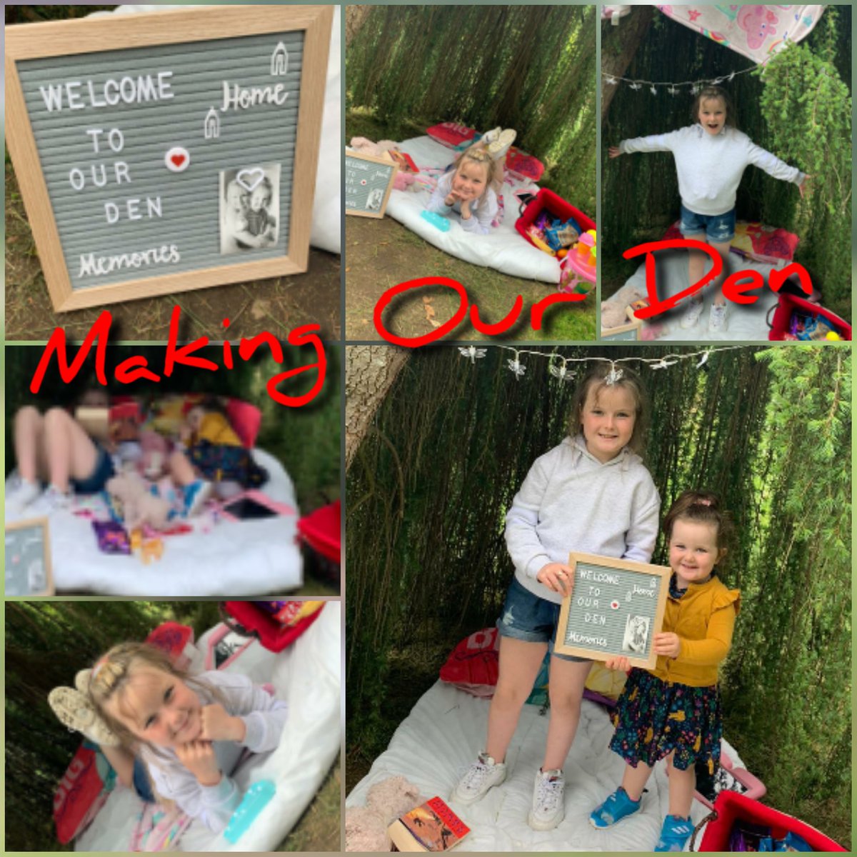 angelaanderson8's tweet photo. Isla-rose made her den 😘👍 @FernieleaSchool proud toots #lockdown https://t.co/EpgSU2LGiO