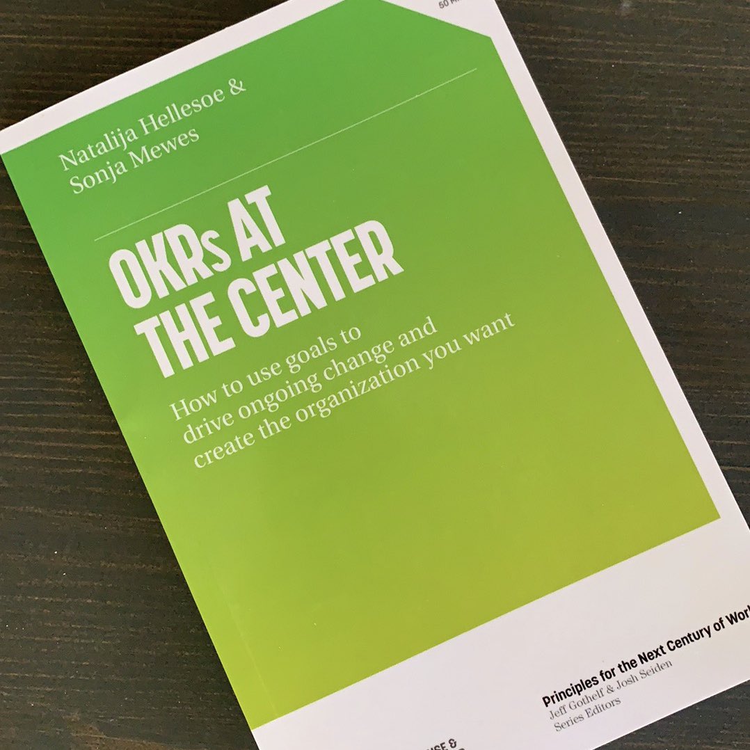 Thanks @fraumewes I am a fan of #okr and know on their impact on working towards goals, but I totally agree that OKR is more than that: it creates alignment, transparency &amp; participation within an organization, thus, being a tool for organizational transformation &amp; change itself