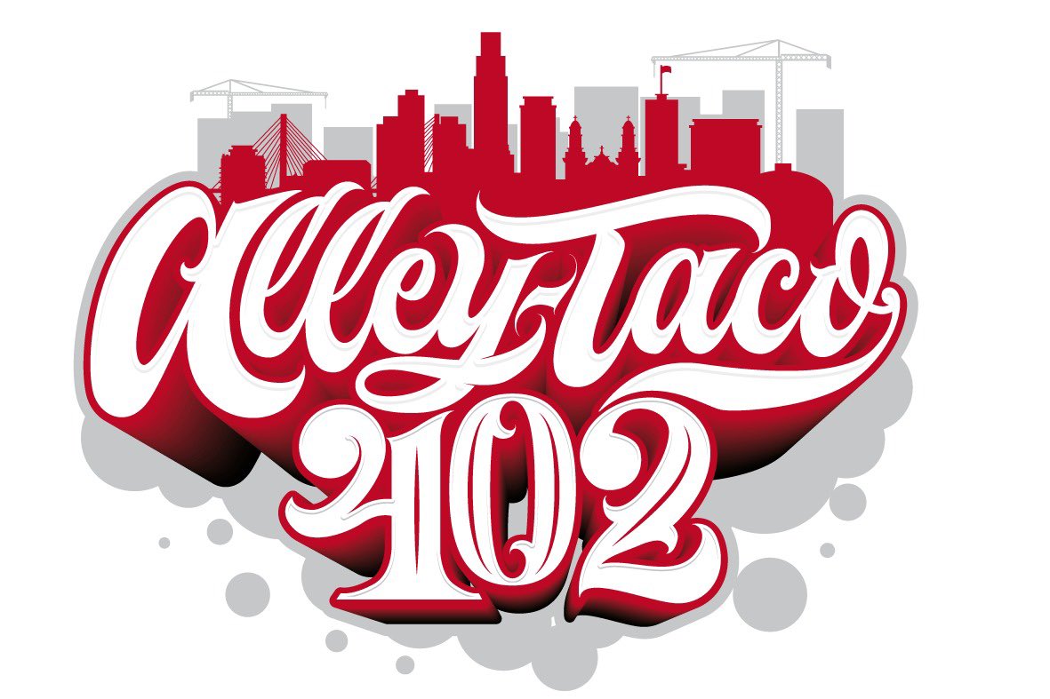 AlleyTaco402's tweet photo. BOOM!
custom character also being added but Wanted to capture the city skyline as it sits behind Alley Taco while still keeping that South O vibe 💯This gonna be a staple in the city 💪🏾 
#AlleyTaco402 #FoodTruck #Omaha #Nebraska #SouthOmaha #NorthOmaha #Omahafood #OmahaFoodTruck https://t.co/7iLLIYLmCe