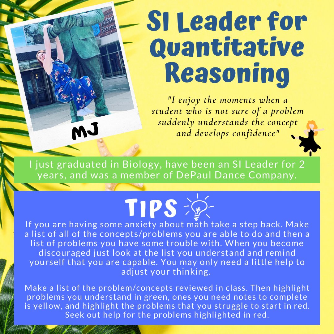 DePaulFYAS's tweet image. #DePaulFYAS #supplementalinstruction