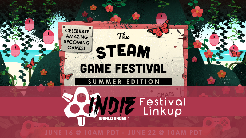 IndieWorldOrder's tweet image. We know our #IndieGame fam is buried deep, so #IndieWorldOrder wants to try &amp;amp; help as many as we can. ♥️ 

▶️Linkup your #SteamFestival games◀️

We will try to do what we can. 🥰

Help with a RT? 
#gamedev #pixelart #anime #indiedevworldorder #iwocon