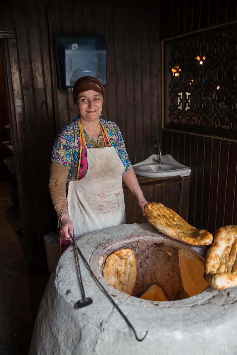 Bread is considered sacred in Azerbaijan. Wasted bread isn’t thrown away, as it’s considered too important to be discarded. People even say that they’ll occasionally kiss bread they find on the ground, and place it on a higher surface, off the ground and away from the dirt.