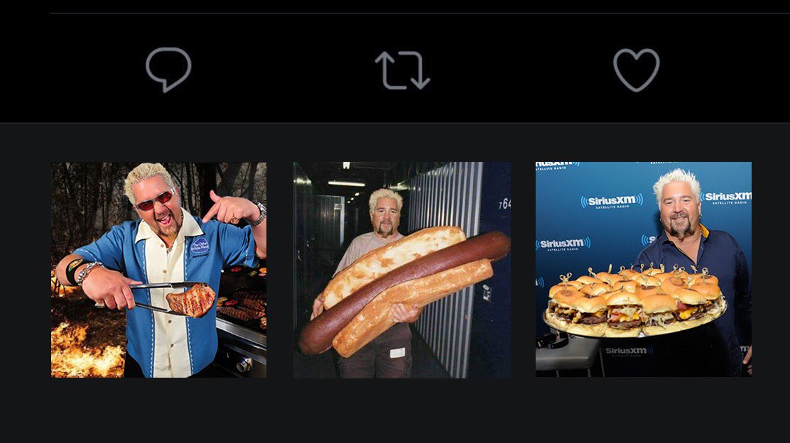 GuyFieri's tweet photo. choose your lunch https://t.co/KDUHewZPzx