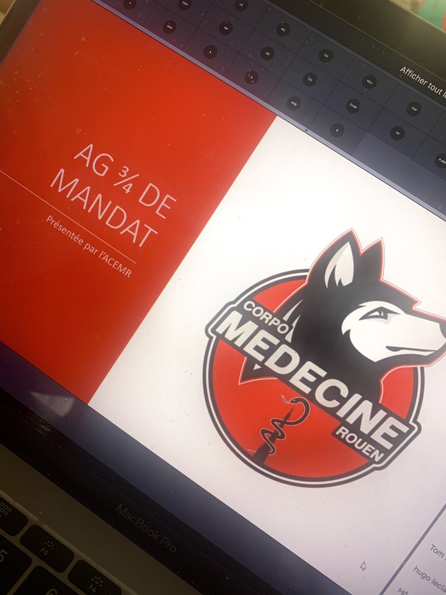 Présent aujourd’hui pour <a href="/la_feder/">FEDER</a> à l’#AGE des 3/4 du mandat de la <a href="/CorpoMedRouen/">Lou ACEMR</a>. 

J’adresse toutes mes félicitations à l’ensemble du bureau pour la richesse du travail mené durant cette partie du mandat.

Cc <a href="/ANEMF/">ANEMF</a> <a href="/La_FAGE/">FAGE</a>
