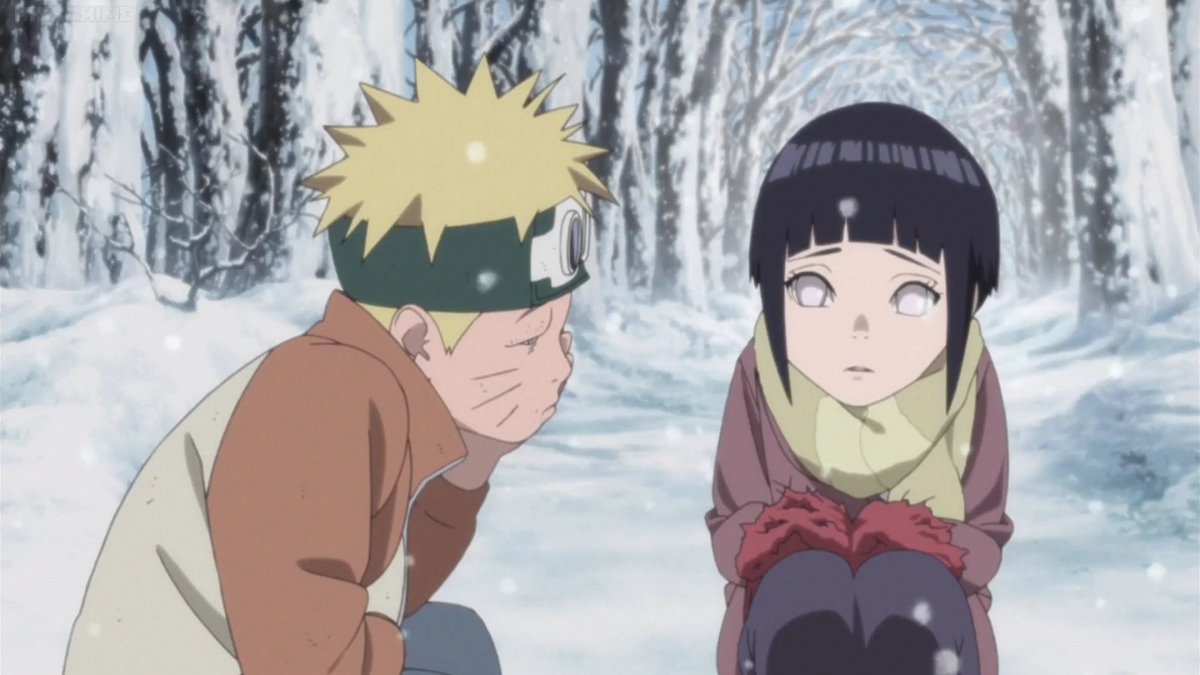After saving her from the bullies and seeing that his scarf isn't wearable anymore, she tried to give her own scarf to him but he stopped her saying to not worry about it...