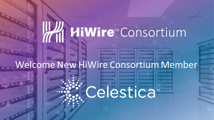 HiWireAEC's tweet photo. #Celestica joins the HiWire Consortium &amp; adopts plug &amp; play #AECs for their Cloud Service Provider modular platform. https://t.co/82GSvvHpom AEC enables low power, high-performance #datacenter architecture. https://t.co/JetzWozVzI https://t.co/t850x6SbBM https://t.co/AFYyMBS8CP