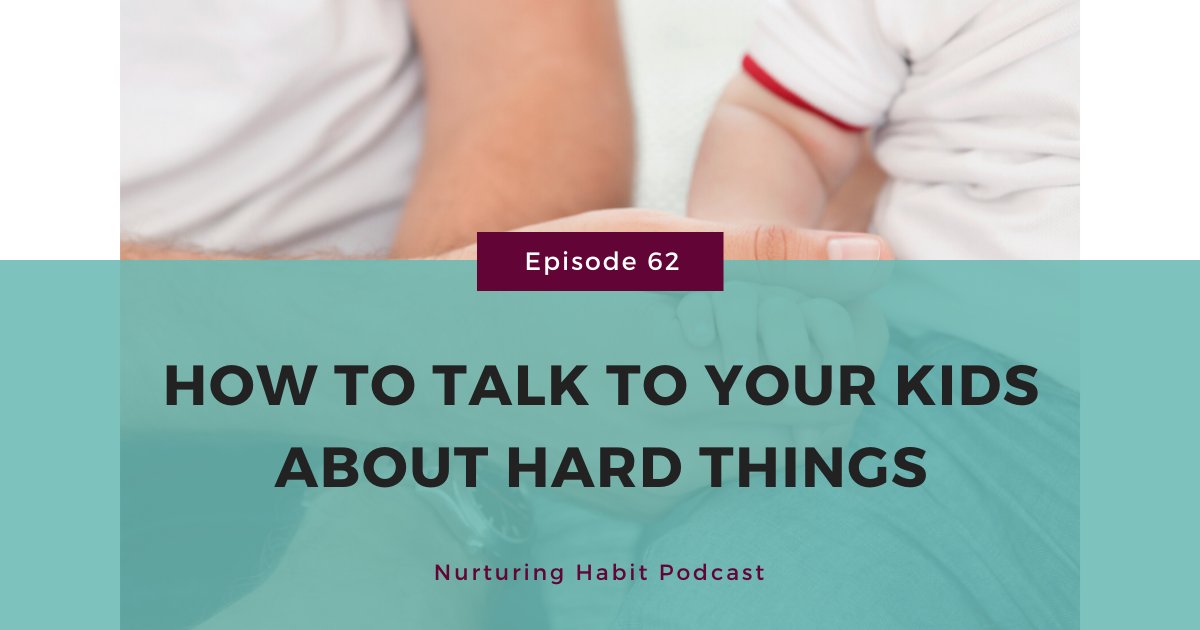 How do you talk to your kids about the hard stuff? Illness, death, violence? Racism? This episode will make those hard conversations a little easier. 

nurturedmama.net/podcast-archiv…
