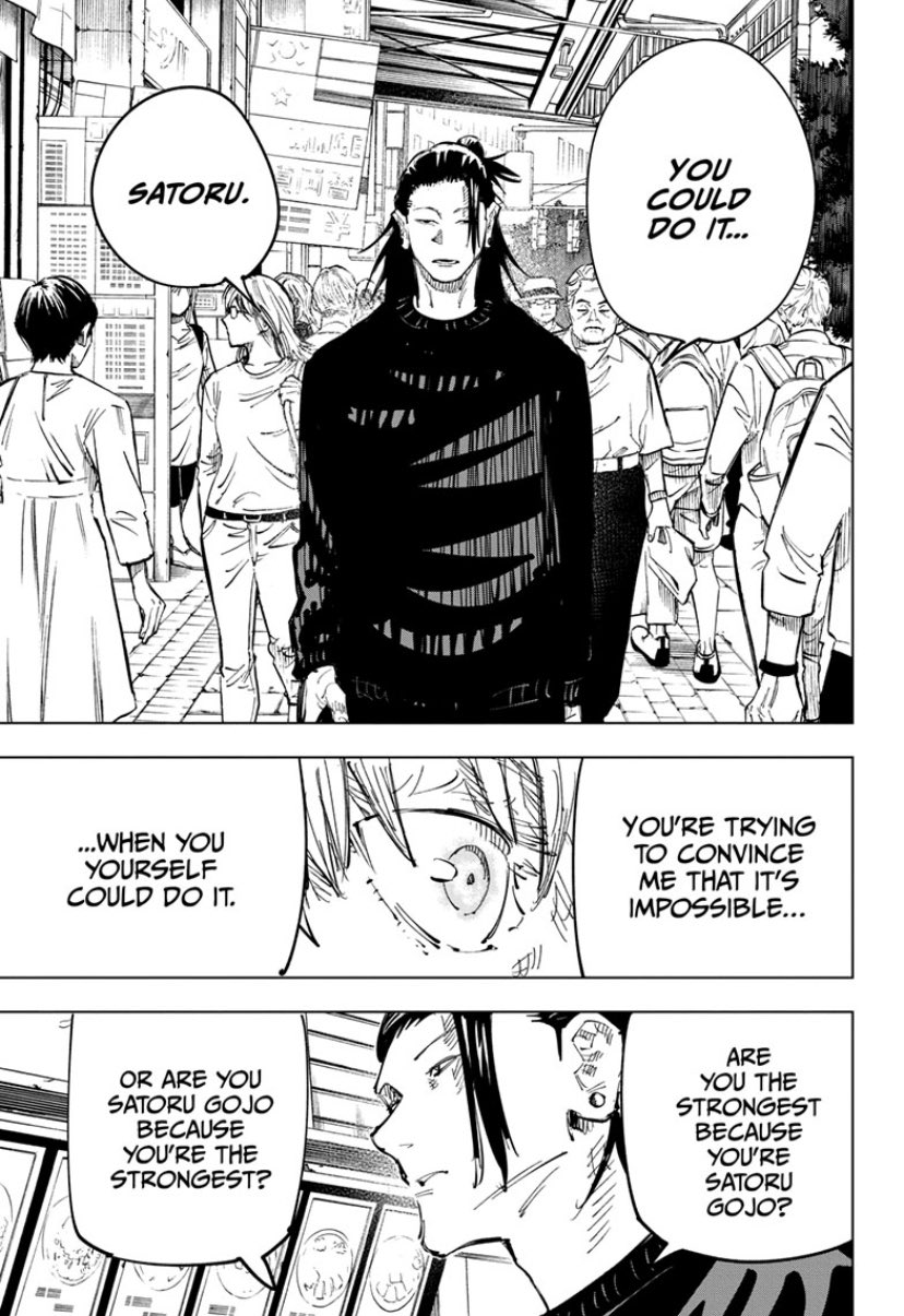 highflyflow on X: ““Are you the strongest because you’re Satoru 