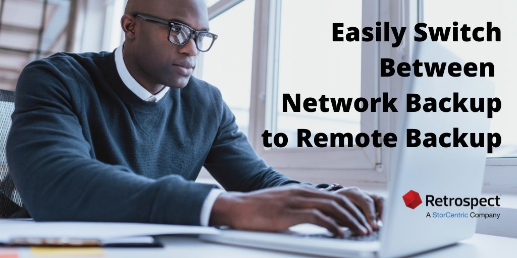 TheRetrospect1's tweet image. Clients can seamlessly switch between #networkbackup on a local network to #remotebackup over the internet. You do not need to set up the remote backup initially. You can transition to it and back again. 

ow.ly/196v50A2kie 

#dataprotection #remotework