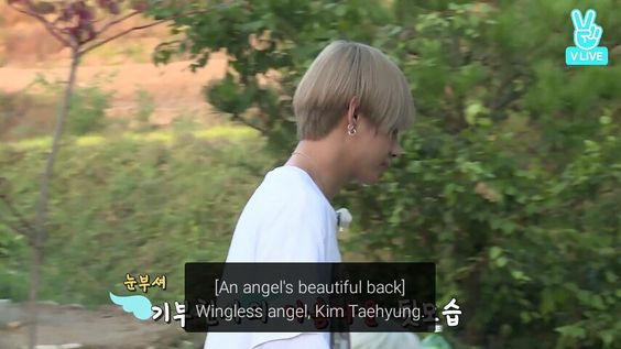  "wingless angel, kim taehyung-shi"