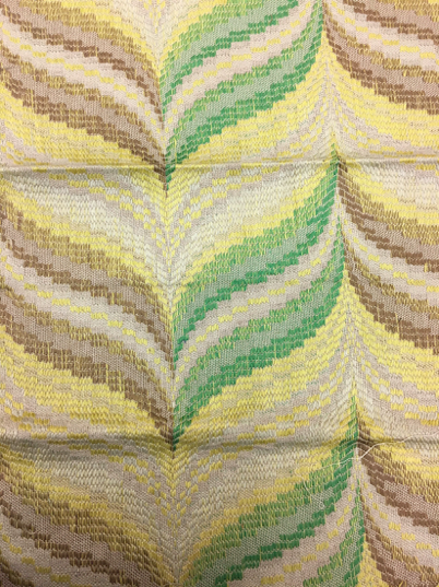 A lot of the campness and exuberance of Wornum's interiors has been stripped out over the past 85 years. I recently discovered this textile sample for the curtains, made by Warners Textiles in Braintree