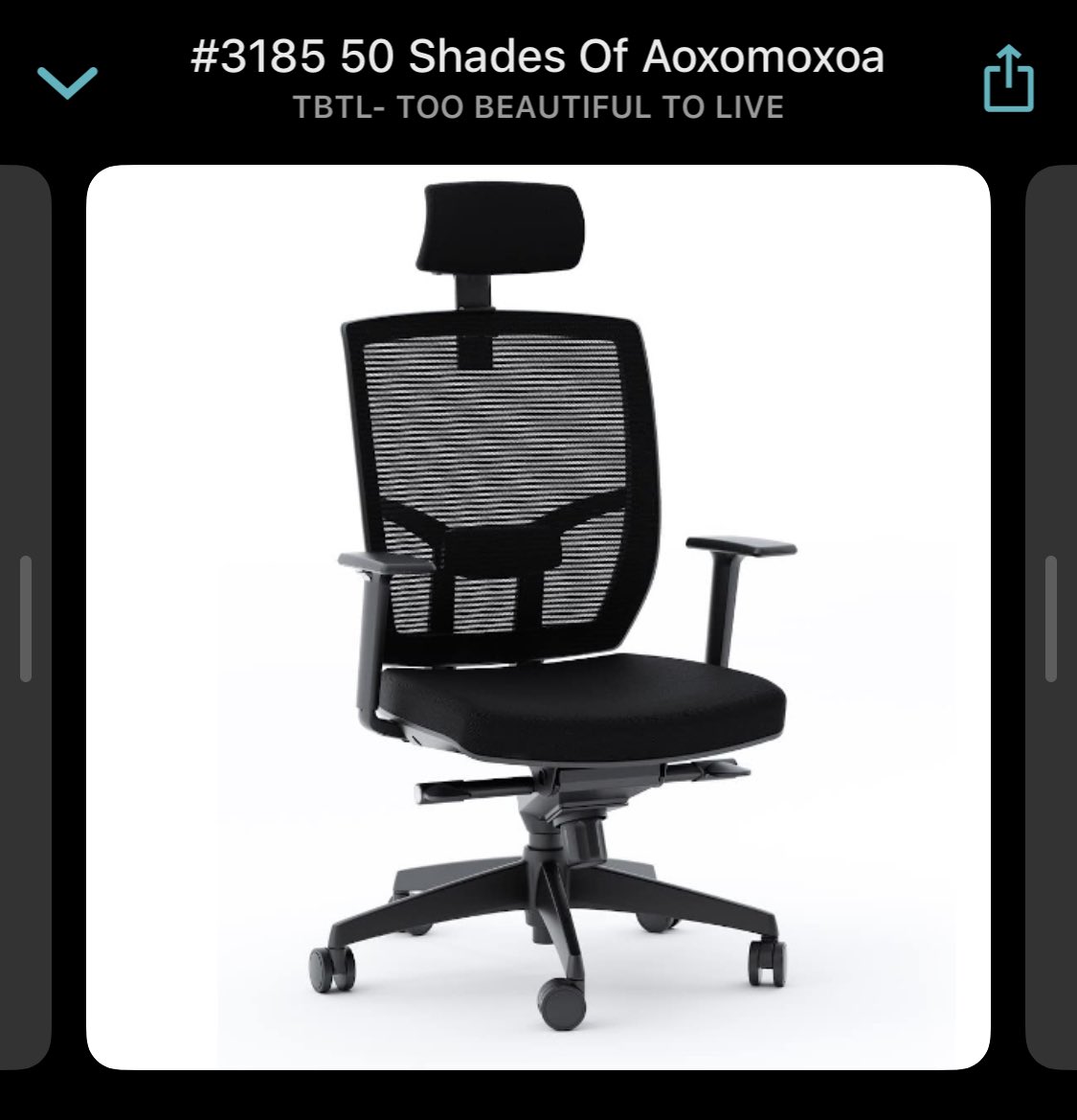 maccyandme's tweet photo. TBTL makes my day. The word of the day is “Predator Chair” #tbtl #predatorchair #tens https://t.co/9lqem1NSFs