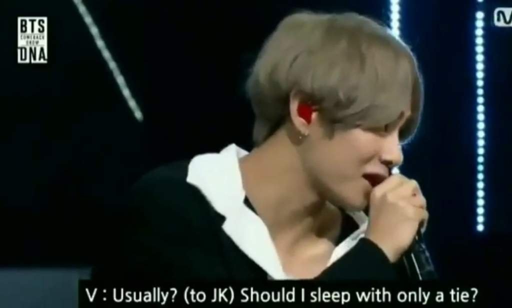  "usually? should i sleep with only a tie?"