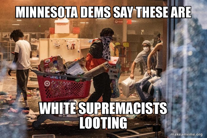 7. A global movement sprung up overnight to protest the murder of a black man by police. The protests were orchestrated to turn violent and destroy neighborhoods and businesses. The left first blamed white supremacists, then later claimed these are peaceful organic protests.