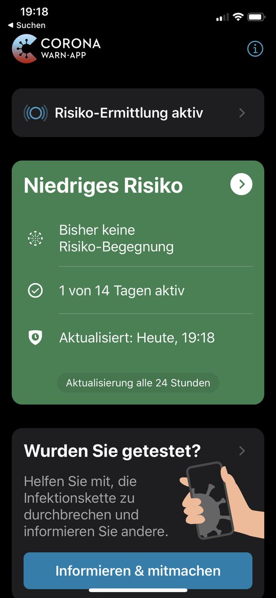 spaceformed's tweet image. Der Akku 🔋 wurde bei mir so gut wie nicht belastet. #CoronaApp #COVID19 #Corona Auch schon installiert?