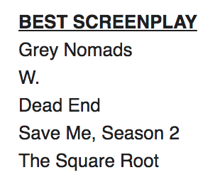 The Square Root (@squarerootdrama) on Twitter photo Congrats to <a href="/MistiBoland/">Misti Boland</a> and <a href="/jeremyosbern/">Jeremy Osbern</a> on being nominated for both BEST SCREENPLAY and BEST DIRECTING at this year's <a href="/TOWebFest/">T.O. WebFest</a> ! Congrats to <a href="/MistiBoland/">Misti Boland</a> and <a href="/jeremyosbern/">Jeremy Osbern</a> on being nominated for both BEST SCREENPLAY and BEST DIRECTING at this year's <a href="/TOWebFest/">T.O. WebFest</a> !