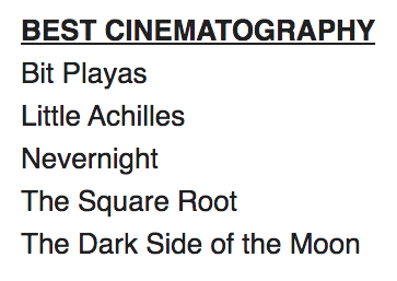 The Square Root (@squarerootdrama) on Twitter photo Congrats to <a href="/jeremyosbern/">Jeremy Osbern</a> & <a href="/MattJacobsonKU/">Matt Jacobson</a> on being nominated for BEST CINEMATOGRAPHY at this year's <a href="/TOWebFest/">T.O. WebFest</a> for <a href="/squarerootdrama/">The Square Root</a>! Congrats to <a href="/jeremyosbern/">Jeremy Osbern</a> & <a href="/MattJacobsonKU/">Matt Jacobson</a> on being nominated for BEST CINEMATOGRAPHY at this year's <a href="/TOWebFest/">T.O. WebFest</a> for <a href="/squarerootdrama/">The Square Root</a>!