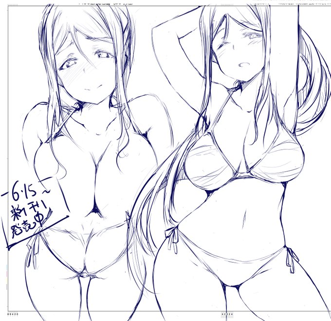 告知を理由に果南ちゃんを描くφ(`д')メただ、それだけが楽しみな人生_(┐「ε:)_【メロンブックス】 【とらのあな】ラブライブサンシャイン #松浦果南 