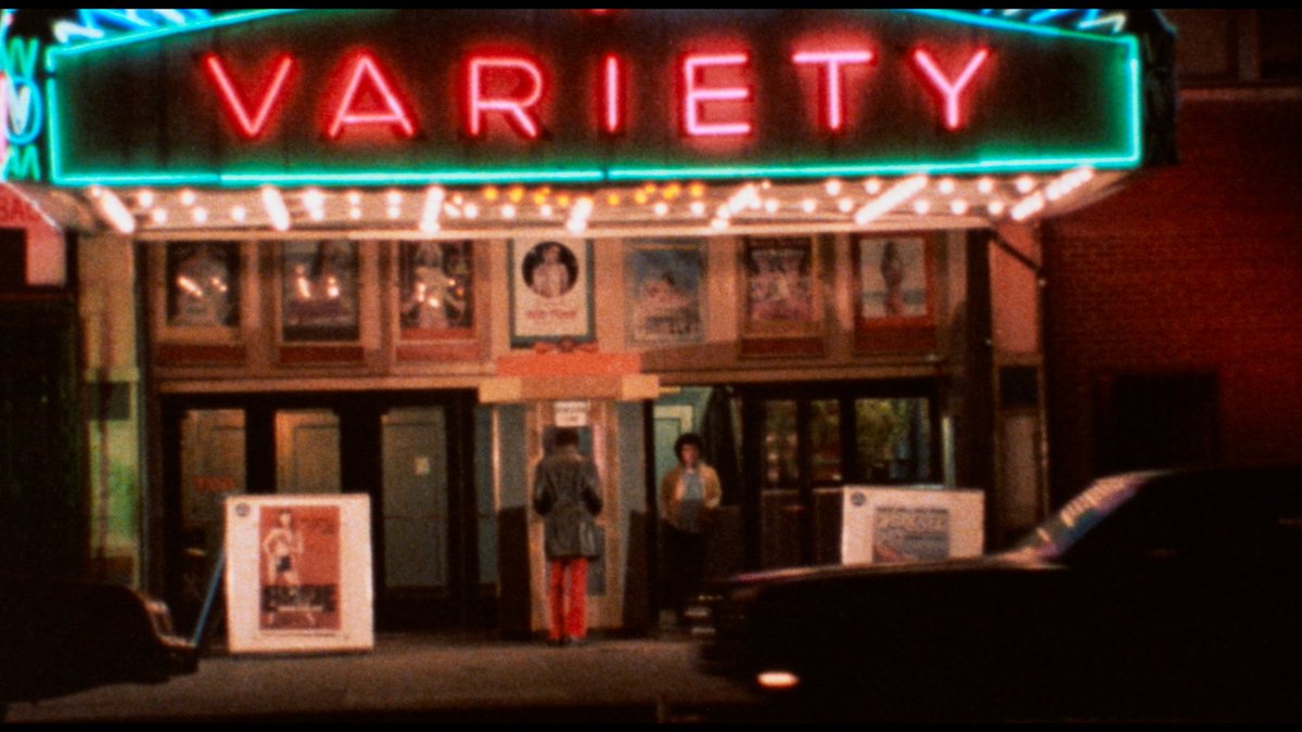 The provocative tale of a woman’s journey of self-discovery, VARIETY (1983)—scripted by Kathy Acker—offers a bold challenge to conventional notions of feminism and pornography and remains revolutionary in its fearless exploration of erotic fantasy from a woman’s point of view.