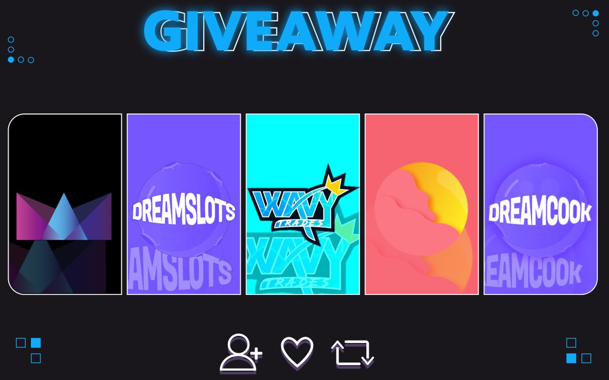 DreamCook's tweet image. 🎉Giveaway🎉

Prizes:
1x beta key @RE_AIO 
1x free month @DreamResell 
1x free month @Wavy_trades 
1x free month @DreamSlots 
1x beta key @BalderAIO 

Rules:
Retweet🔄
Tag a friend👥
Follow all accounts✅

Ends in 36 hours! Good luck🤞