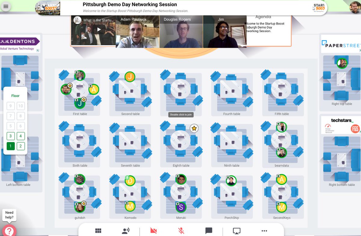 Now it's Post-networking in <a href="/startupboostpgh/">Startup Boost Pittsburgh</a> and Pre-Networking in StartupBoost #Chicago during their #DemoDays sponsored by <a href="/Dentons/">Dentons</a>!

#StartupBoost #PreAccelerator