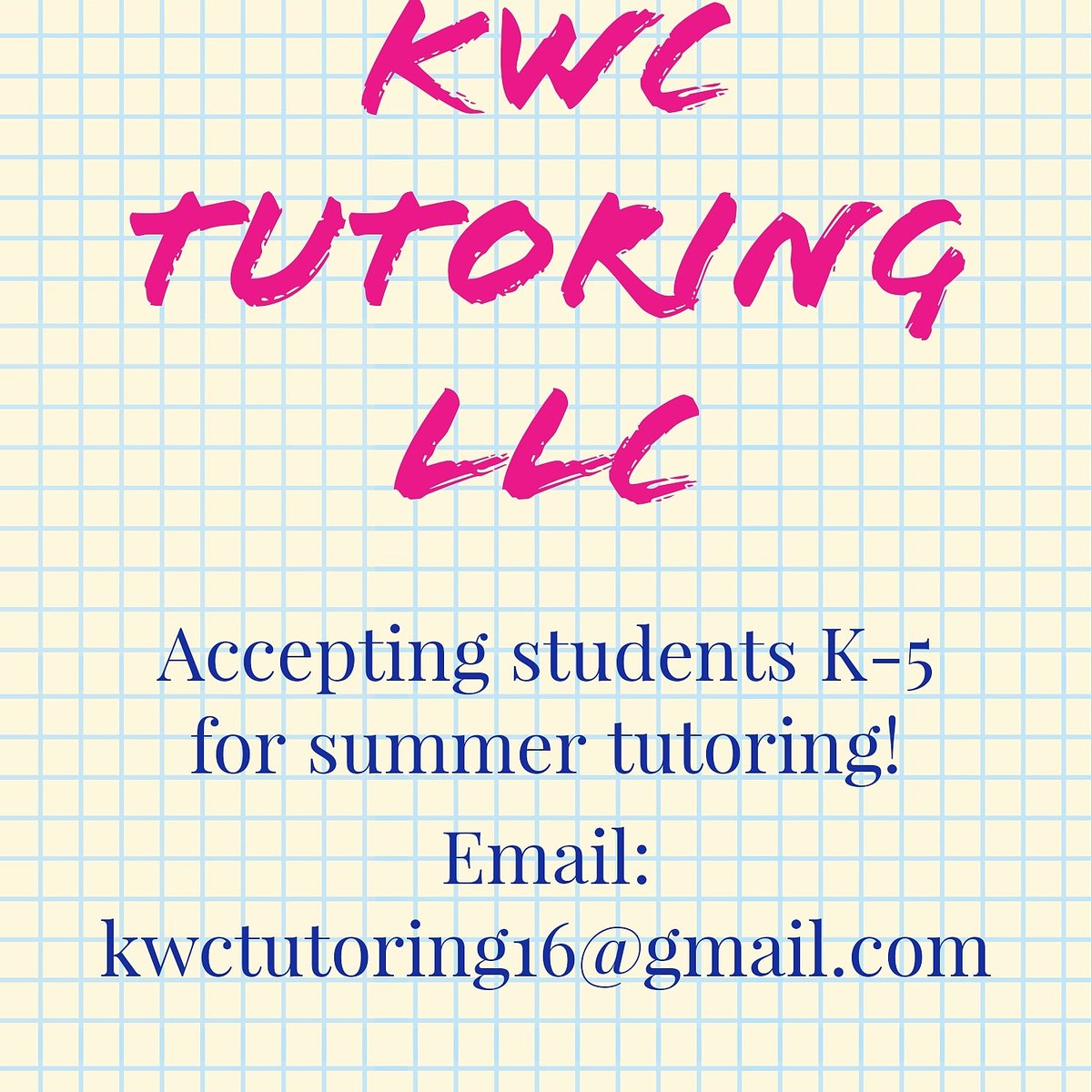 KWCTutoring's tweet photo. #REMOTE #FACE2FACE #TUTOR #ENRICHMENT https://t.co/HDqmkun97C