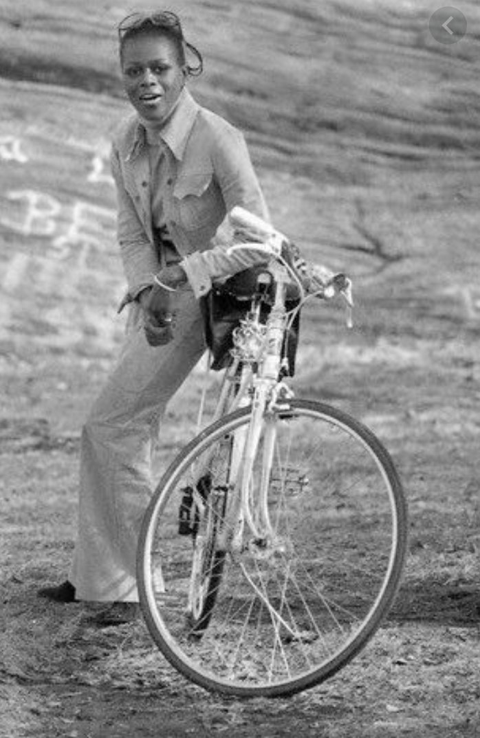 You are damn right Cicely Tyson rode a bicycle.