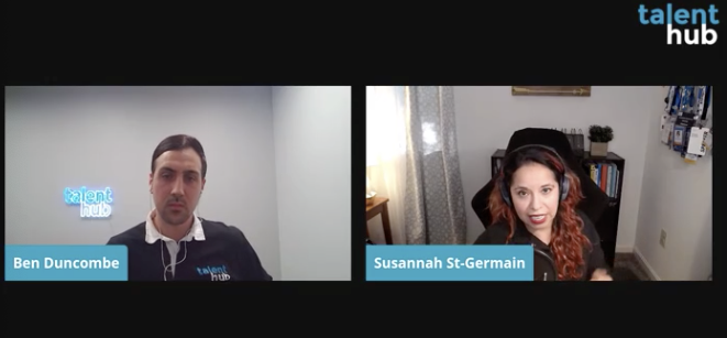 singhbhavana8's tweet photo. @sunnydalelow @LinkedIn @TalentHubGlobal I never knew @LinkedIn has this feature. Great conversation with @sunnydalelow and @BenDuncombeSF of @TalentHubGlobal https://t.co/H2ffyteixD
