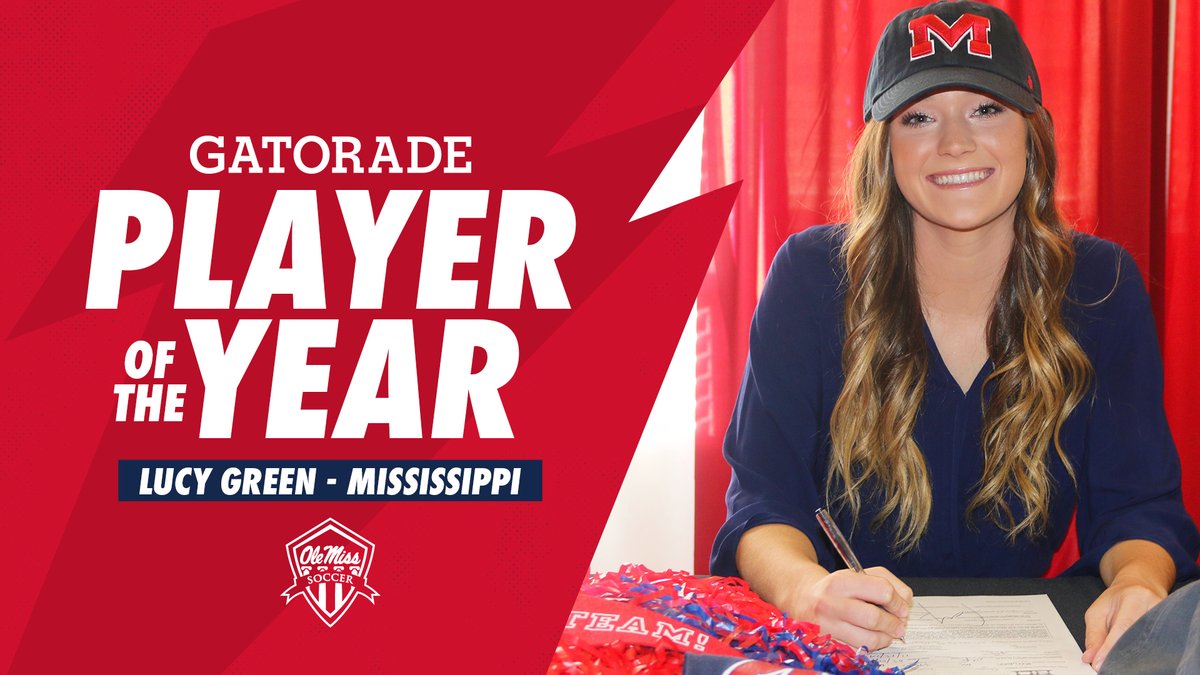 🎶 𝙈𝙞𝙨𝙨𝙞𝙨𝙨𝙞𝙥𝙥𝙞, 𝙩𝙝𝙧𝙤𝙬 𝙞𝙩 𝙪𝙥 🎶

<a href="/lucygreen0/">lucy green</a> has been named the Mississippi Gatorade Player of the Year‼️

#HottyToddy